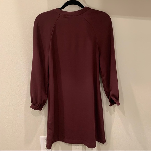 H&M PURPLE DRESS W/ BOW - Picture 4 of 4